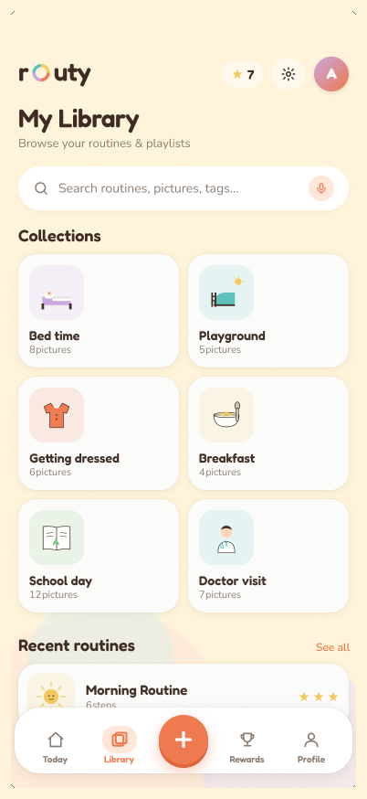 Routy — routine library