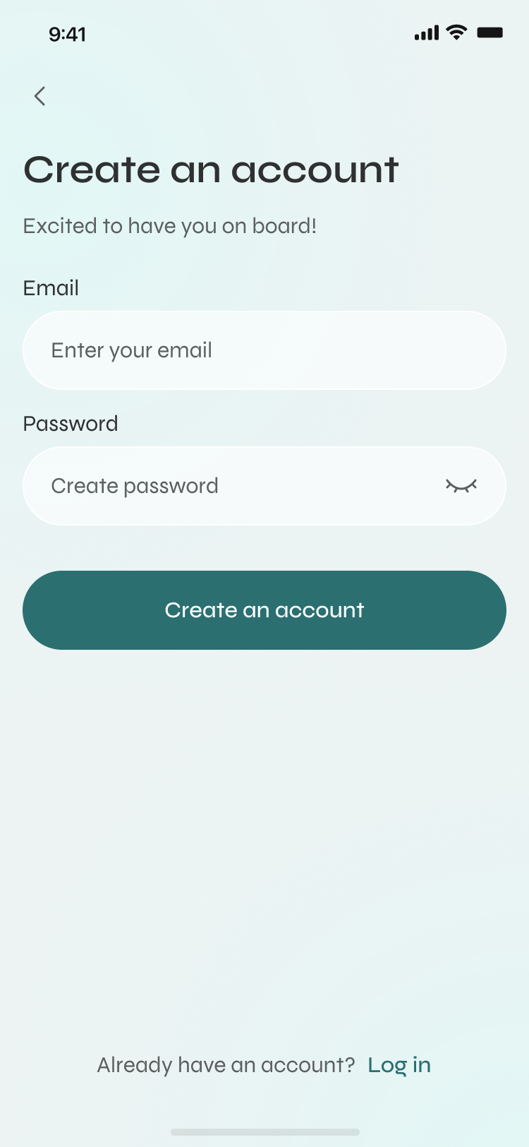Create account