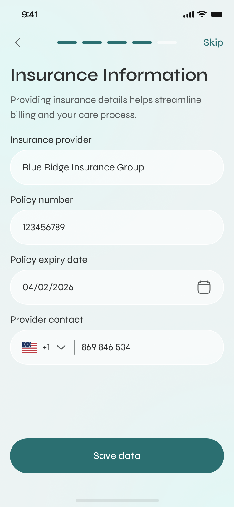 Insurance information