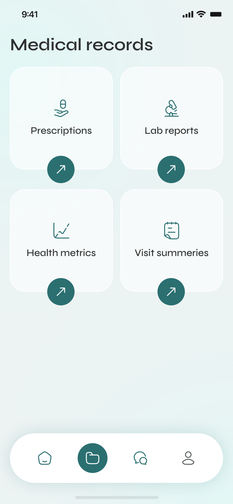 Medical records hub